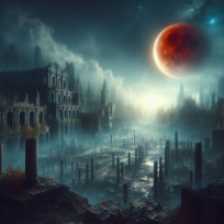 Picture of a devastaded city